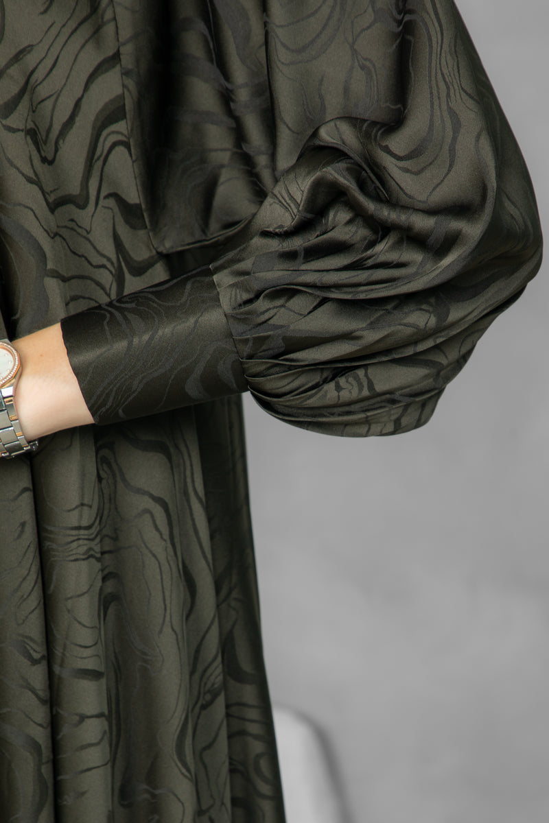 Printed Abaya – Premium Nida Korean Fabric | Luxury Designer Abaya