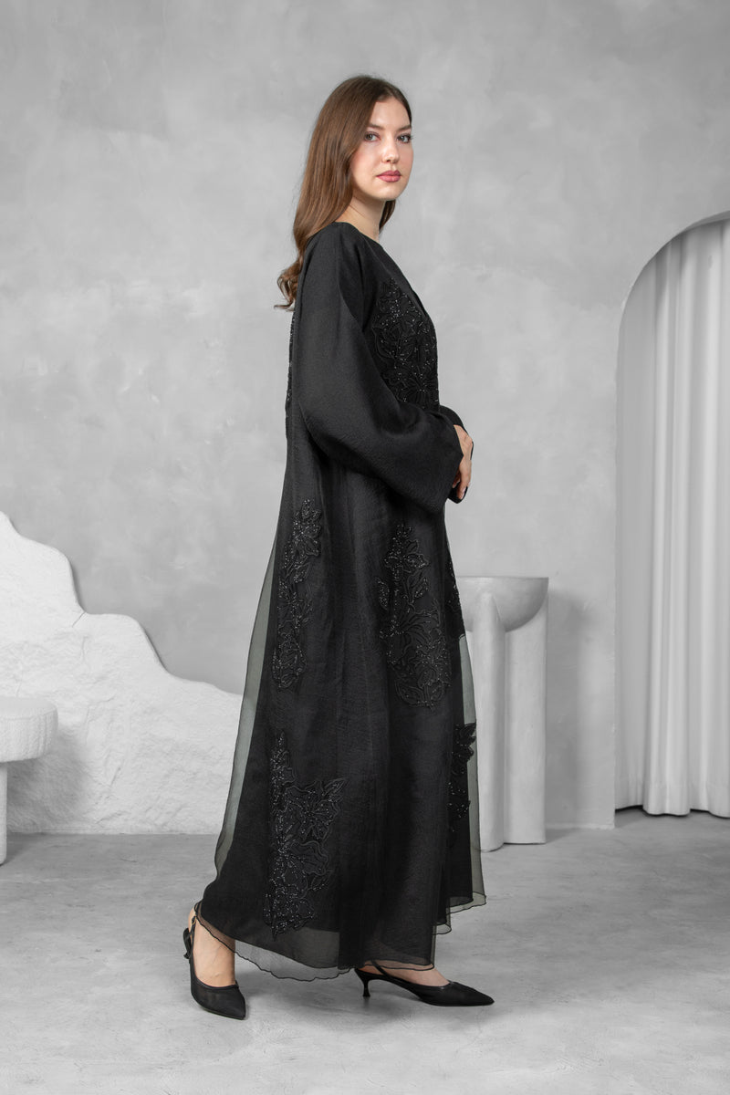 Noir Elegance Abaya