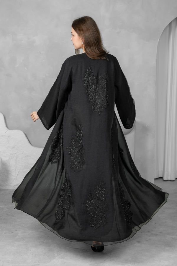 Noir Elegance Abaya