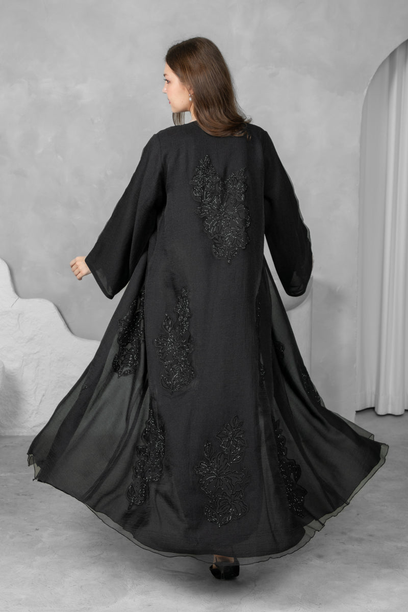 Noir Elegance Abaya