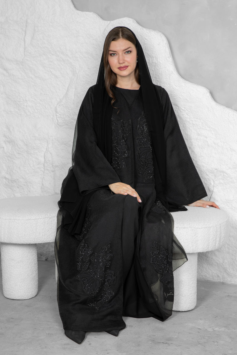 Noir Elegance Abaya