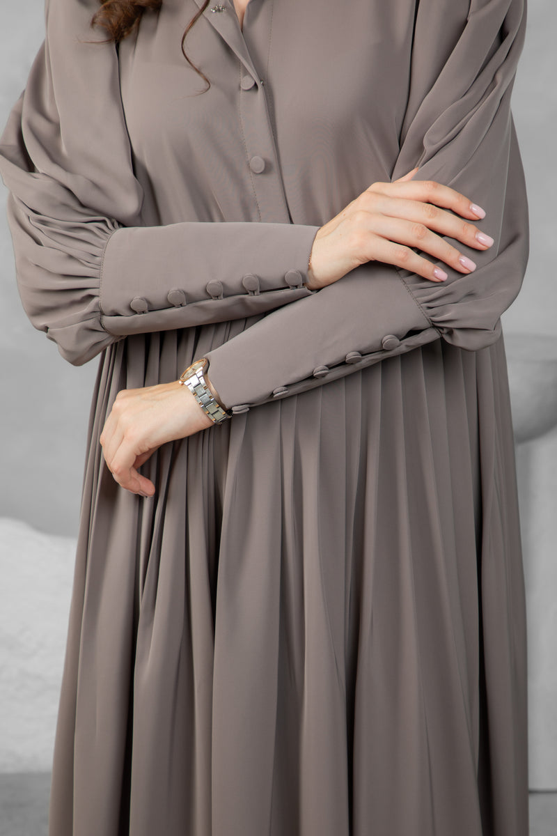 Classic Abaya – Premium Nida Korean Fabric with Modern Sleeve Design