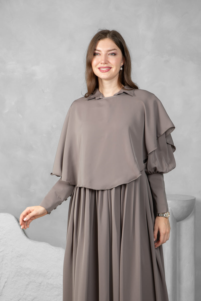 Classic Abaya – Premium Nida Korean Fabric with Modern Sleeve Design