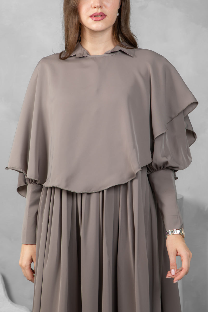 Classic Abaya – Premium Nida Korean Fabric with Modern Sleeve Design