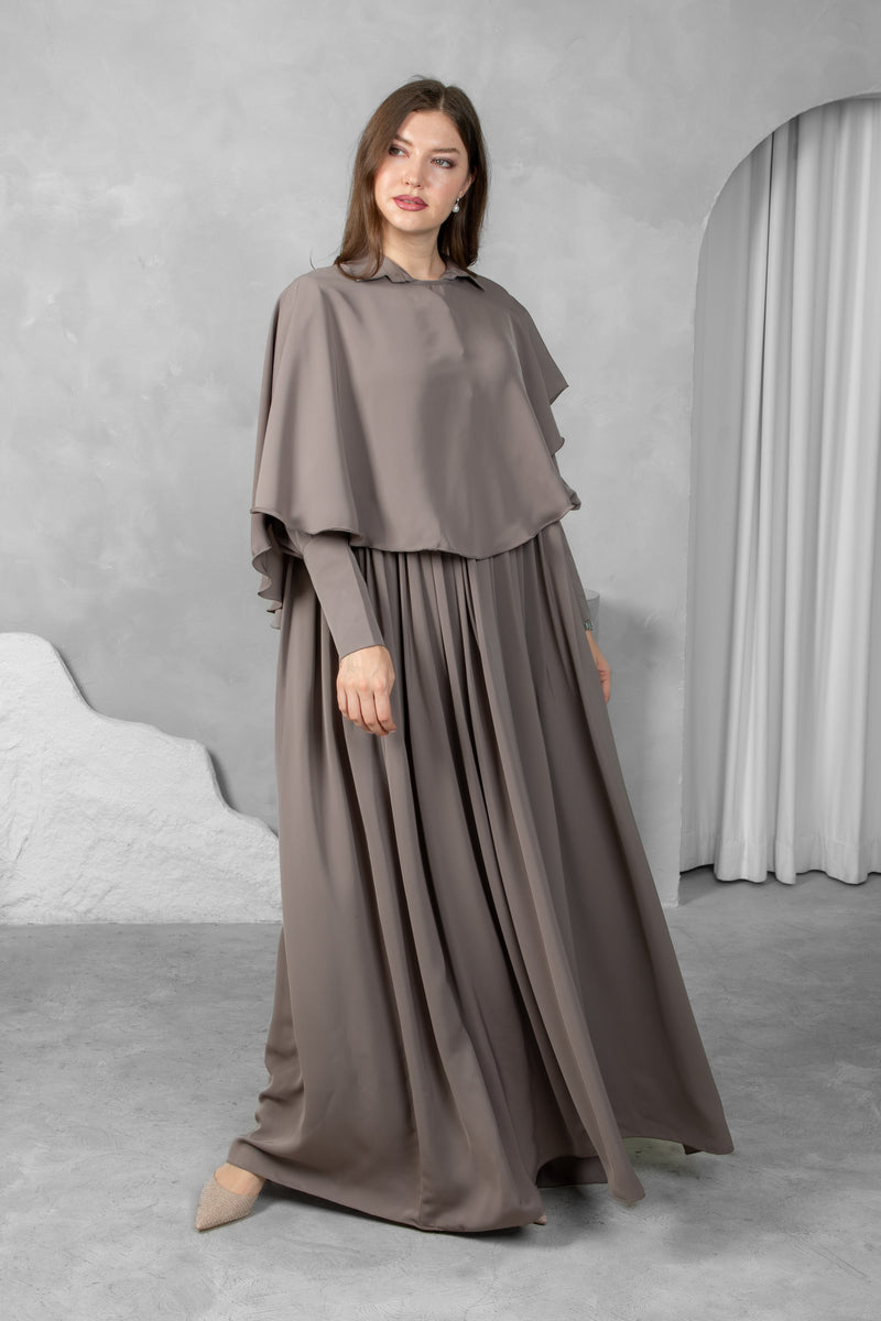 Classic Abaya – Premium Nida Korean Fabric with Modern Sleeve Design