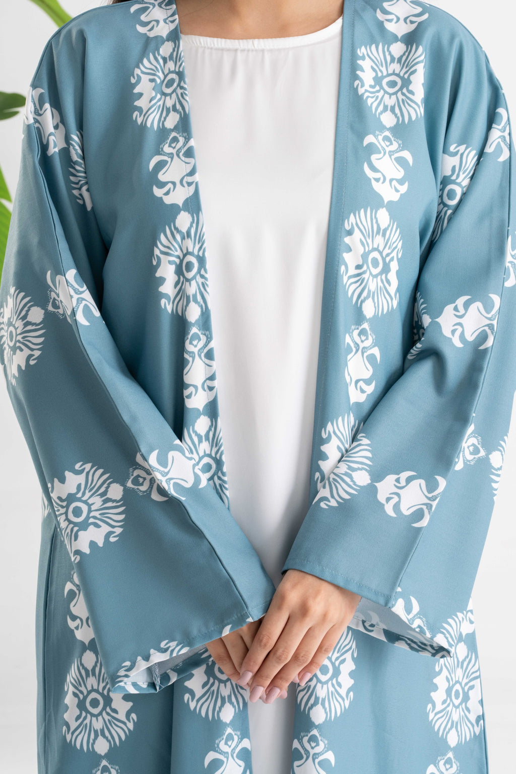 Sama Printed  Abaya  عباية سما المطبوعة