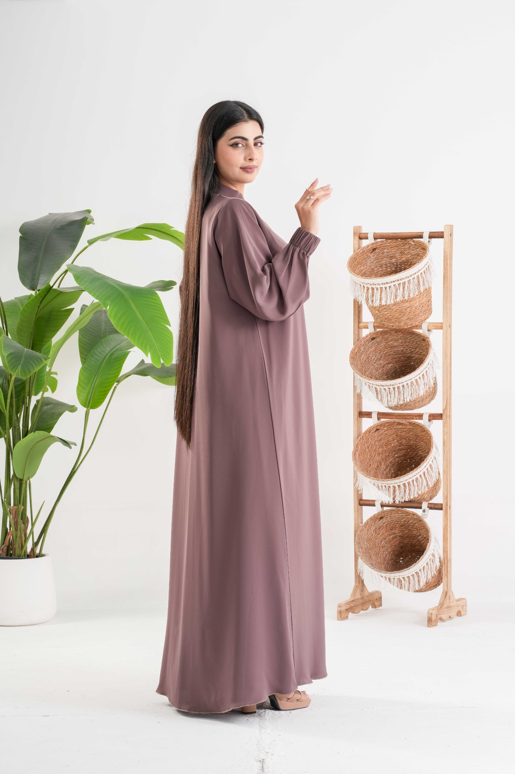 Cocoa Flow Abaya عباية كاكاو فلو