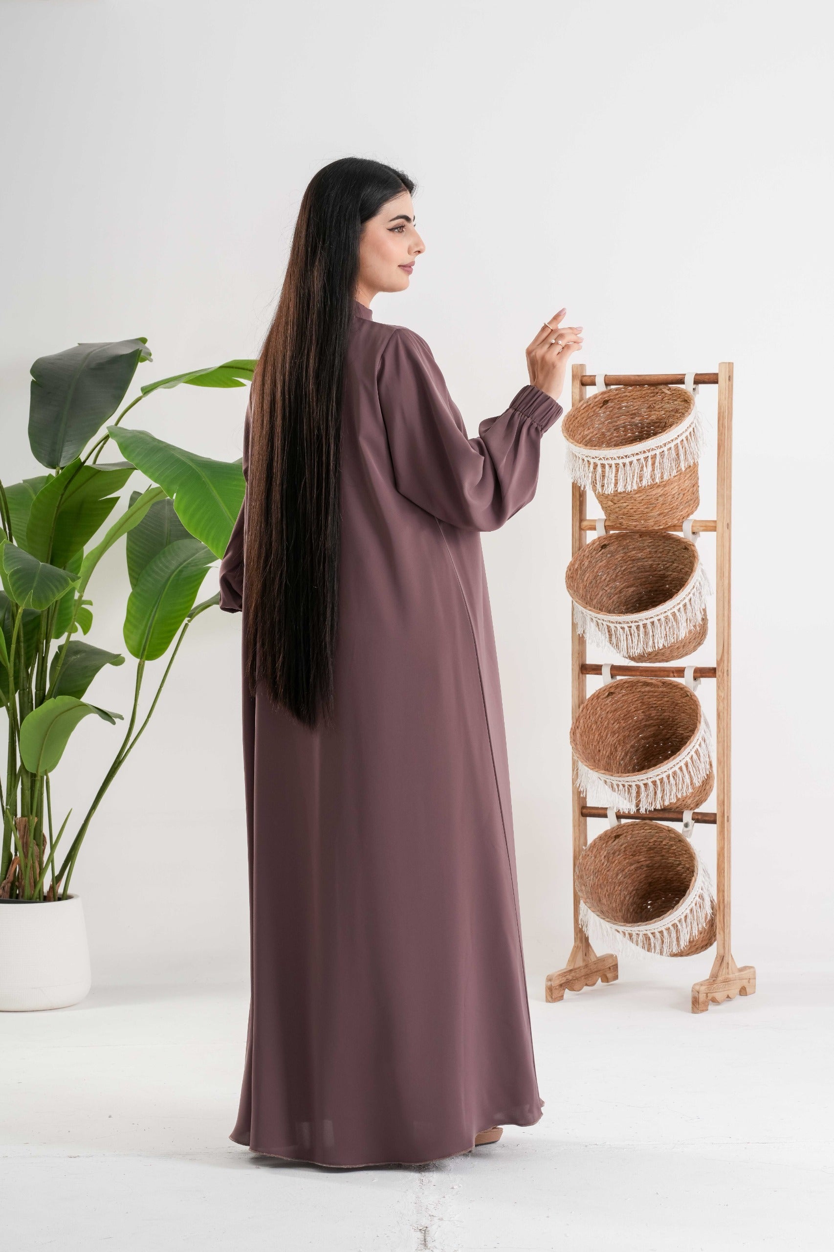 Cocoa Flow Abaya عباية كاكاو فلو