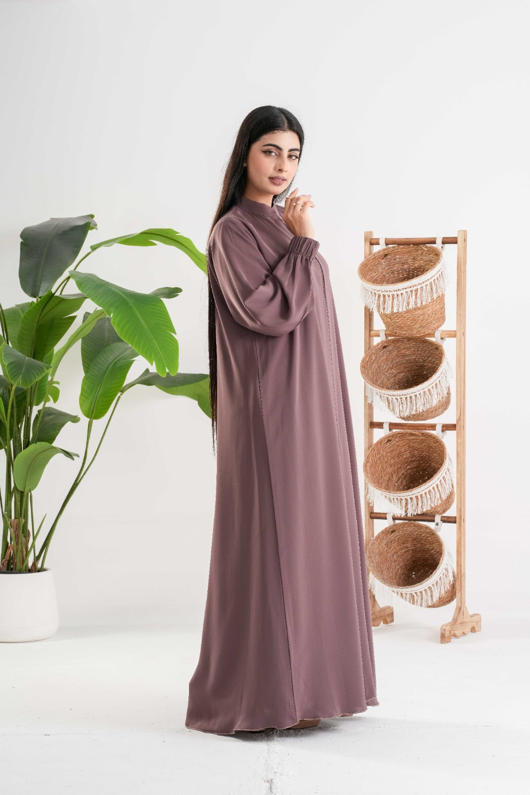 Cocoa Flow Abaya عباية كاكاو فلو