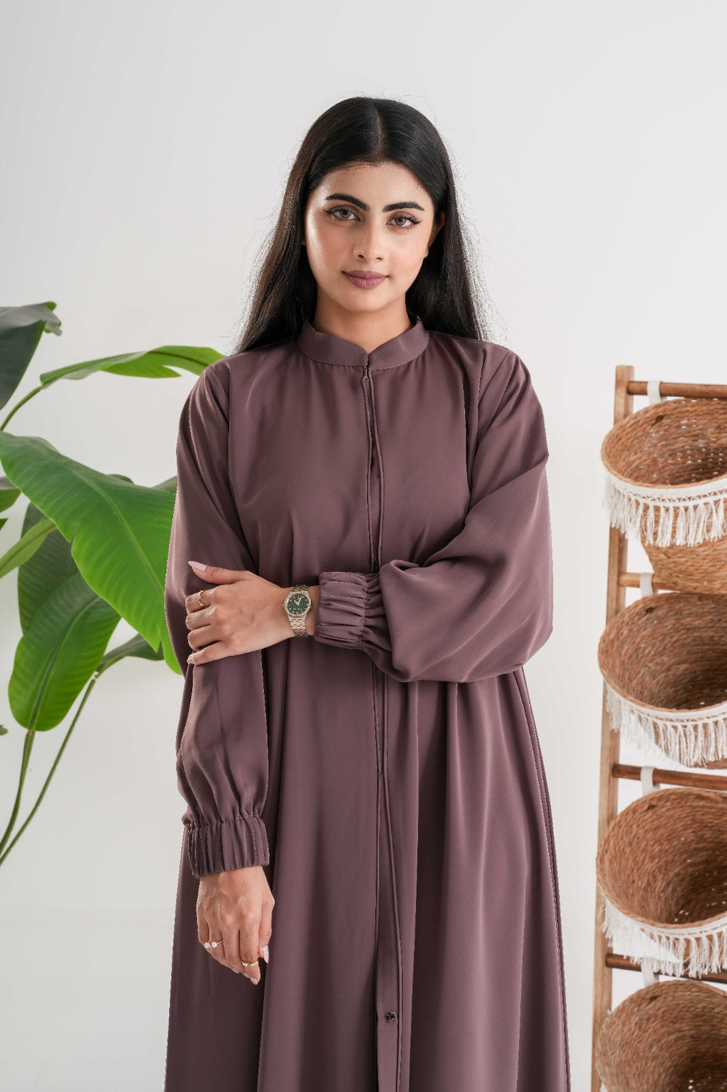 Cocoa Flow Abaya عباية كاكاو فلو