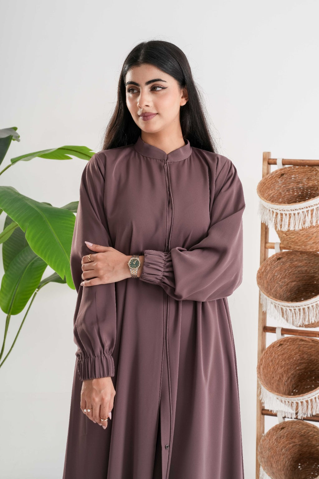 Cocoa Flow Abaya عباية كاكاو فلو