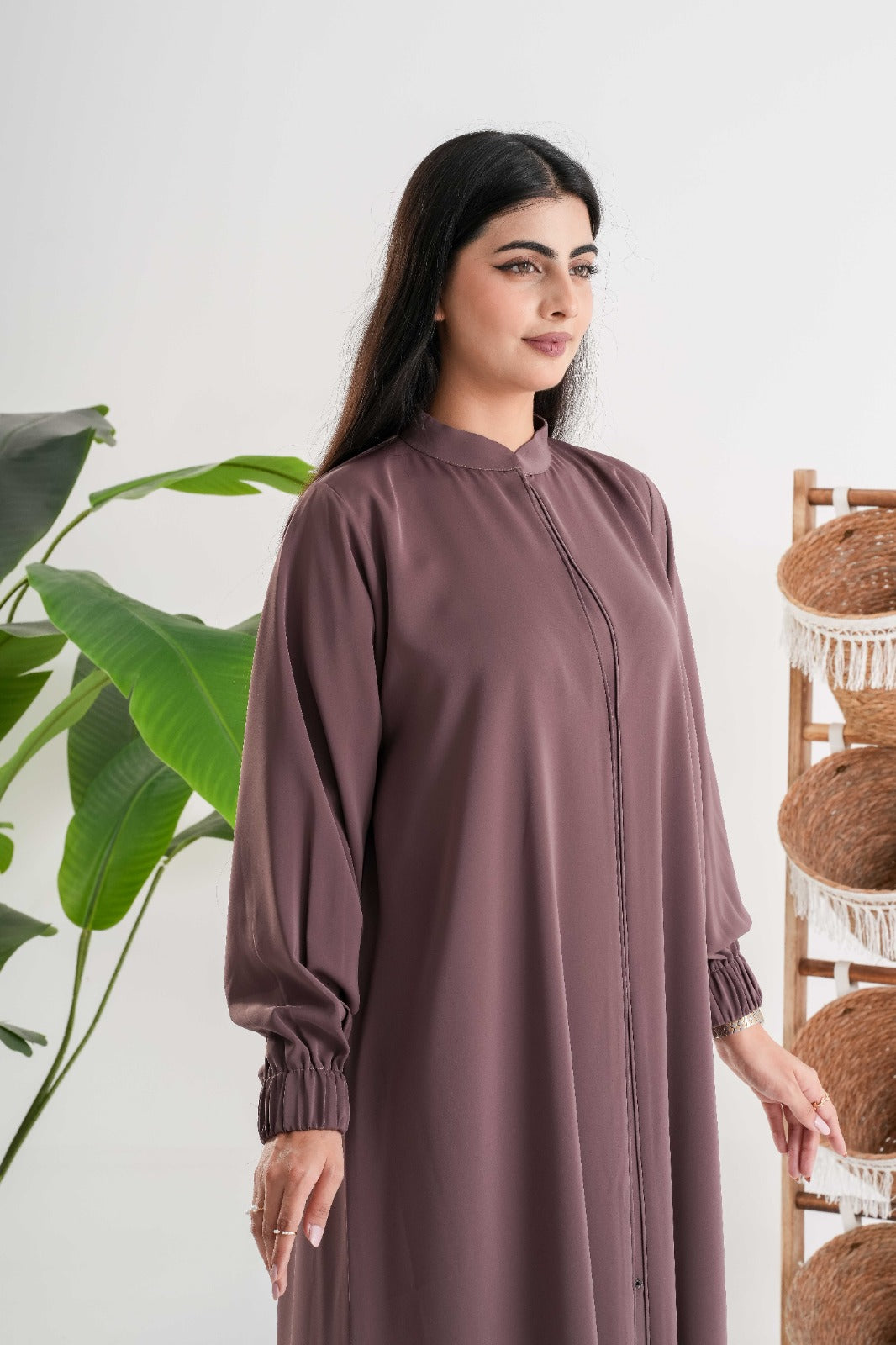 Cocoa Flow Abaya عباية كاكاو فلو