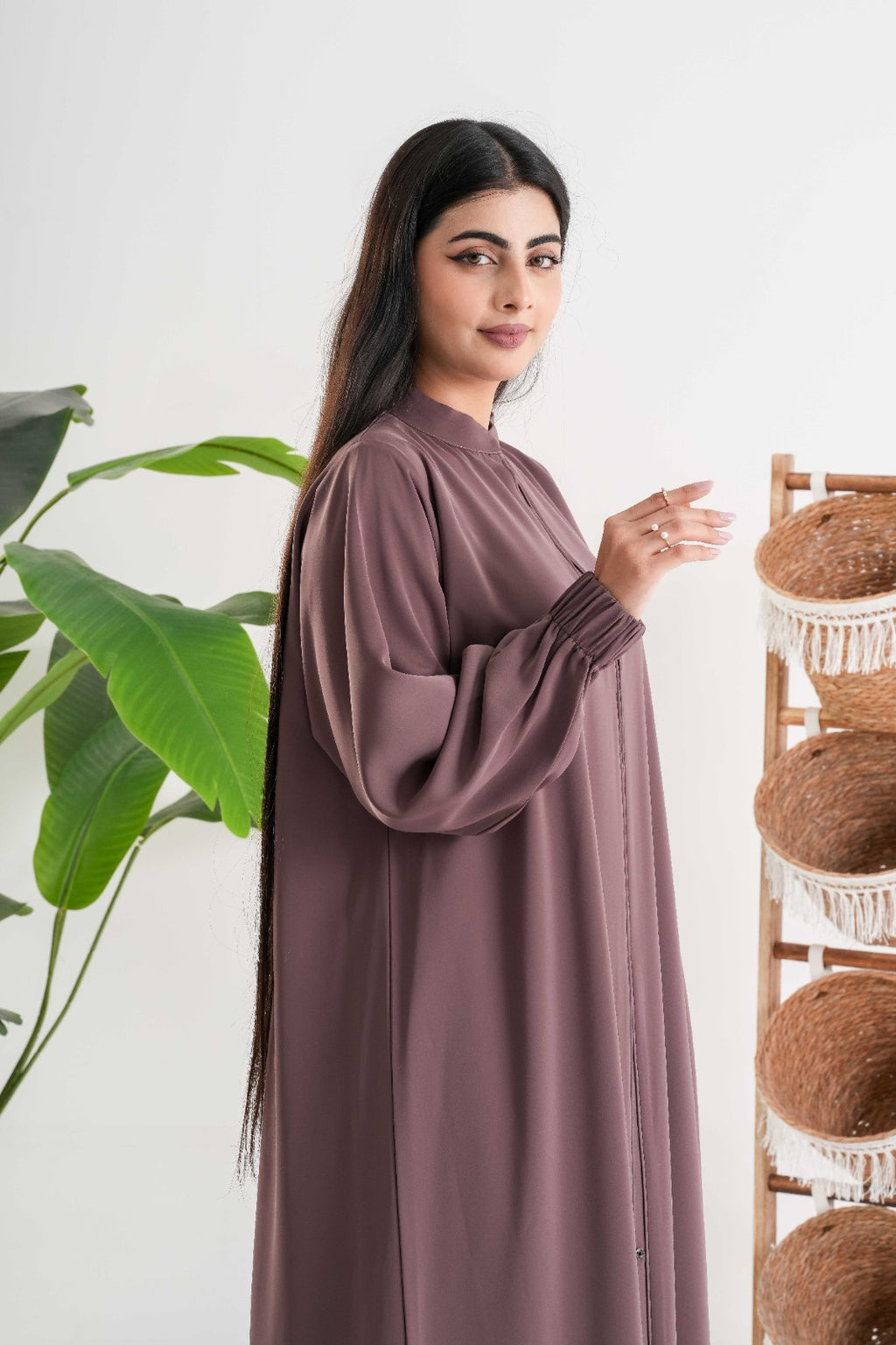 Cocoa Flow Abaya عباية كاكاو فلو