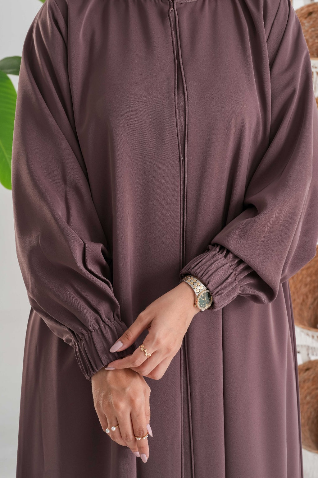 Cocoa Flow Abaya عباية كاكاو فلو