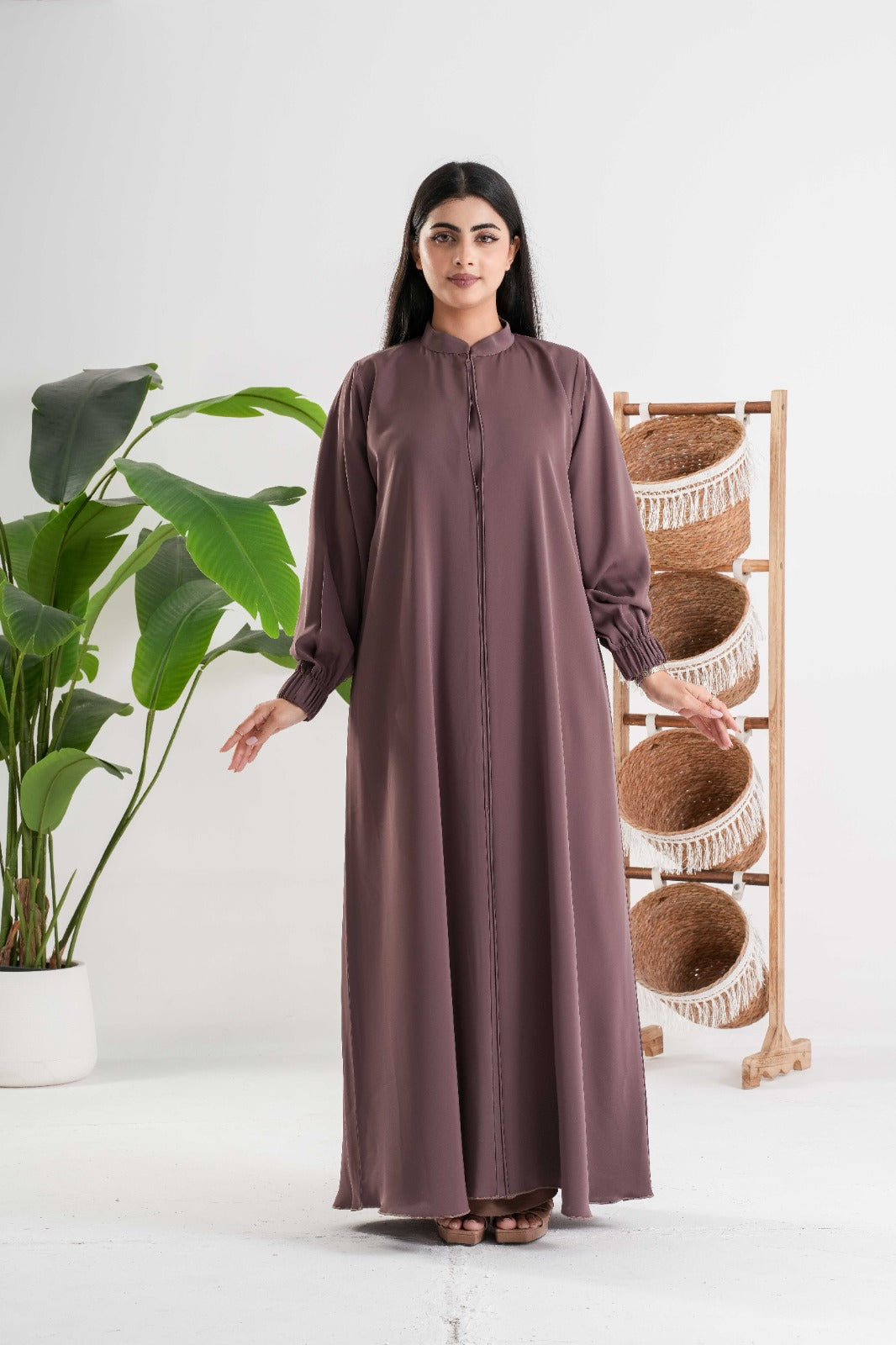 Cocoa Flow Abaya عباية كاكاو فلو