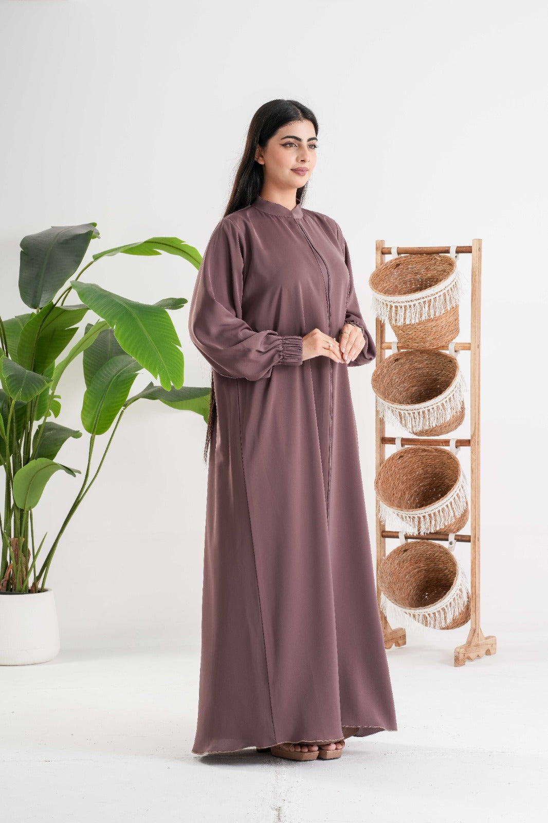 Cocoa Flow Abaya عباية كاكاو فلو