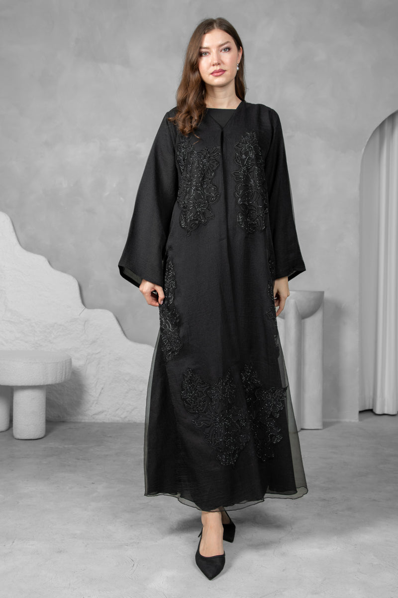Noir Elegance Abaya