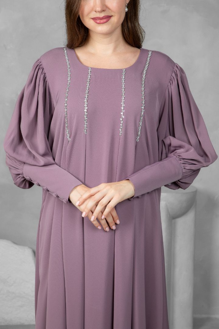 Classic solid color Abaya l Premium Nida Korean Fabric with Modern Sleeve Design